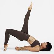 Nike Training Zenvy Dri-Fit high rise leggings in brown