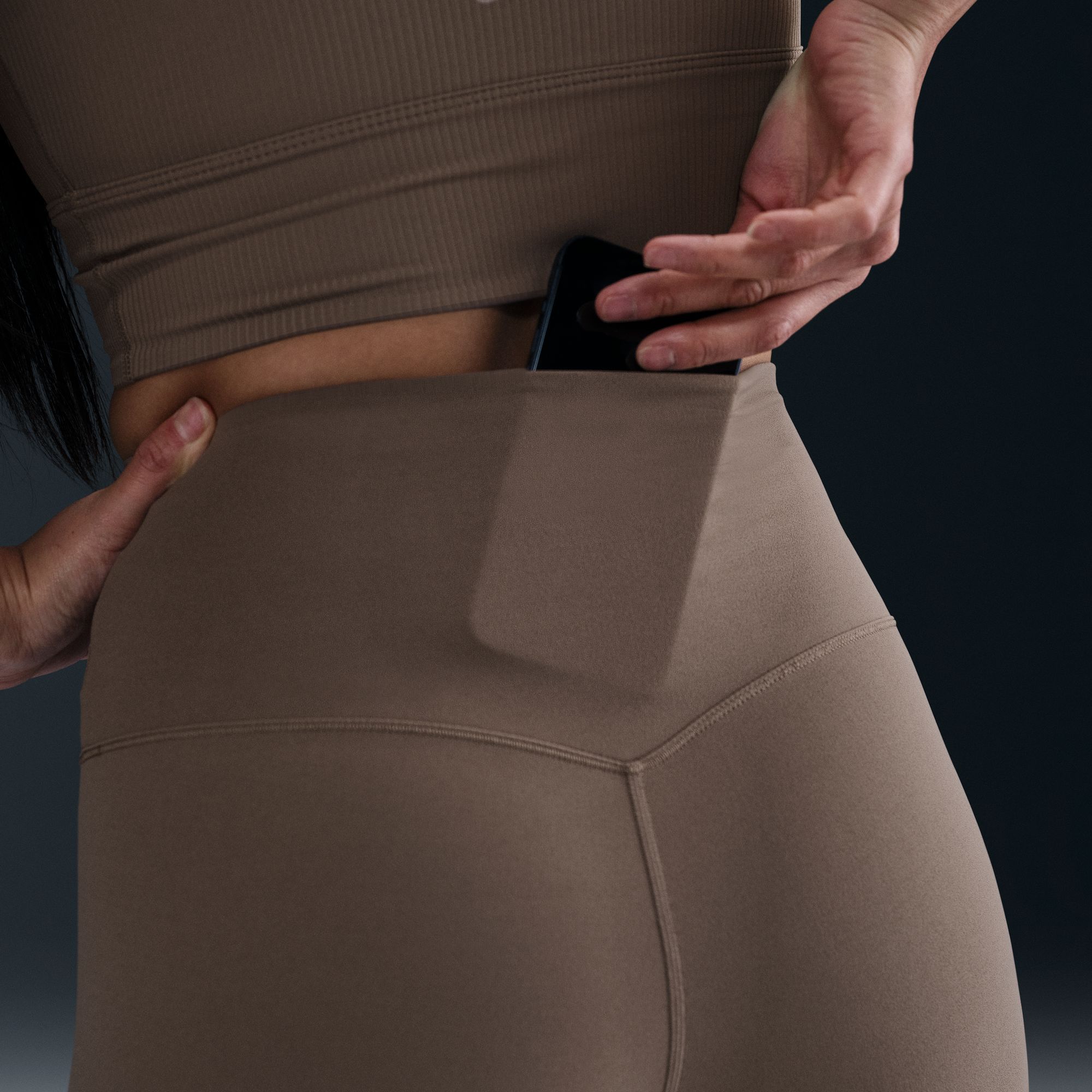 Nike Women's Zenvy Gentle-Support High-Waisted 7/8 Leggings product image