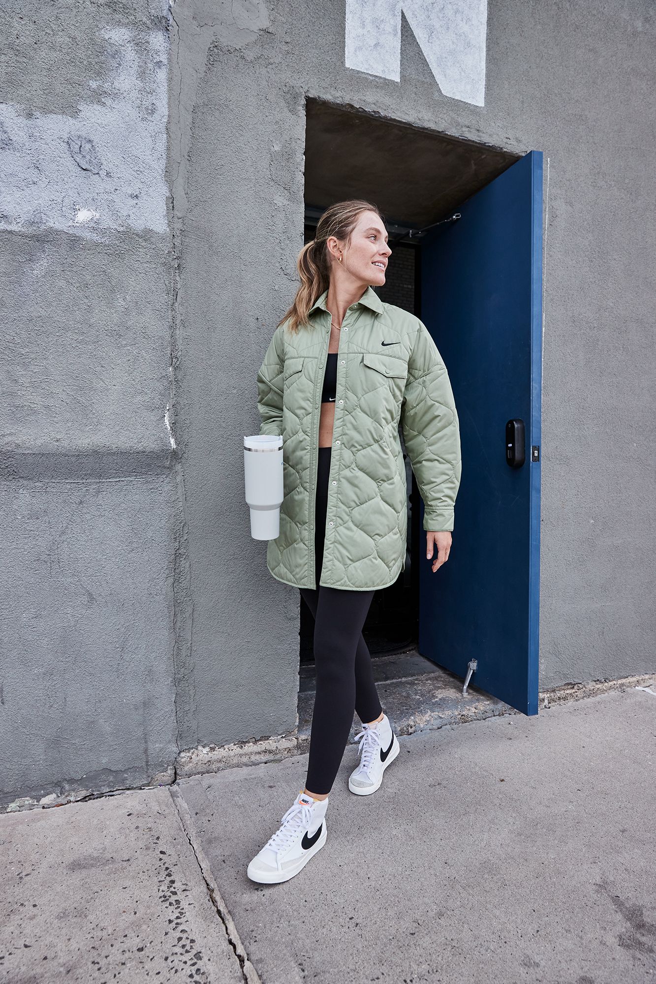 Nike Women's Zenvy Gentle-Support High-Waisted 7/8 Leggings product image