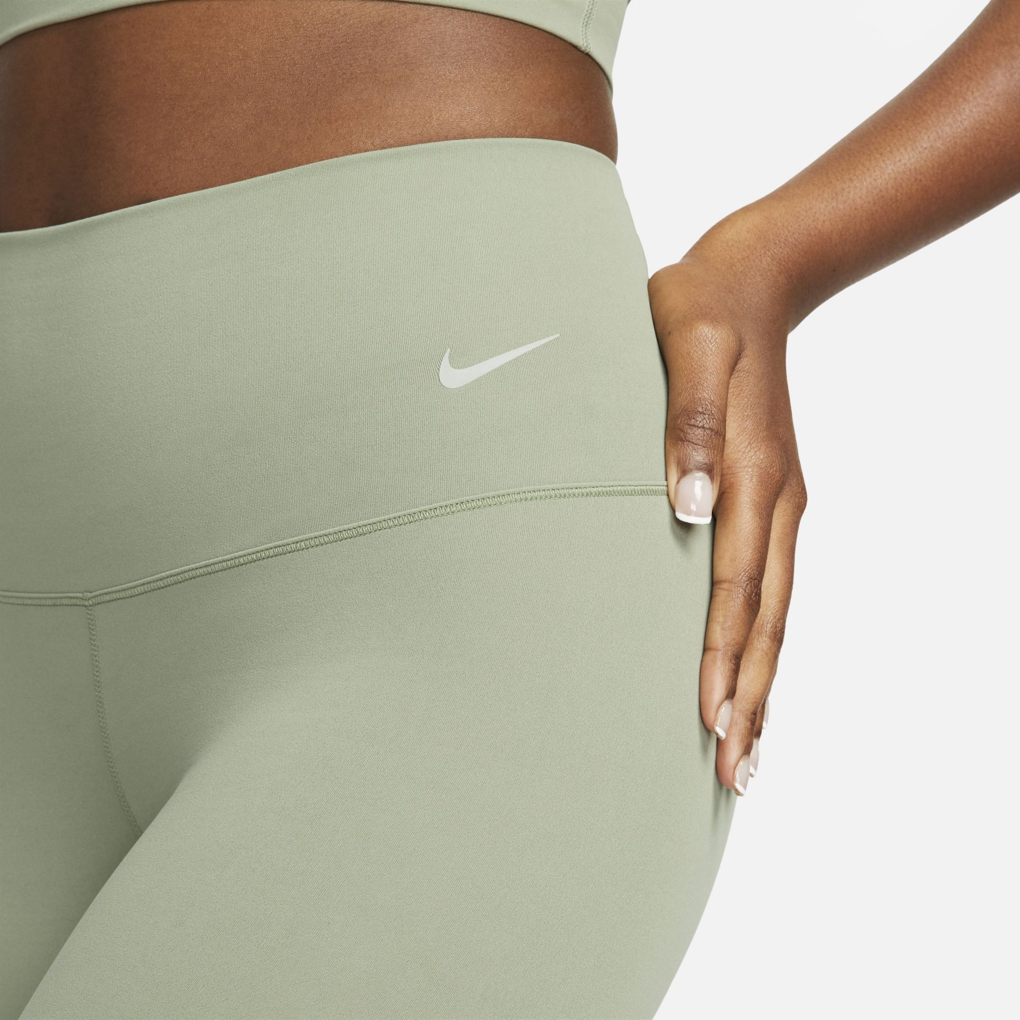 Nike Women's Zenvy Gentle-Support High-Waisted Cropped Leggings product image
