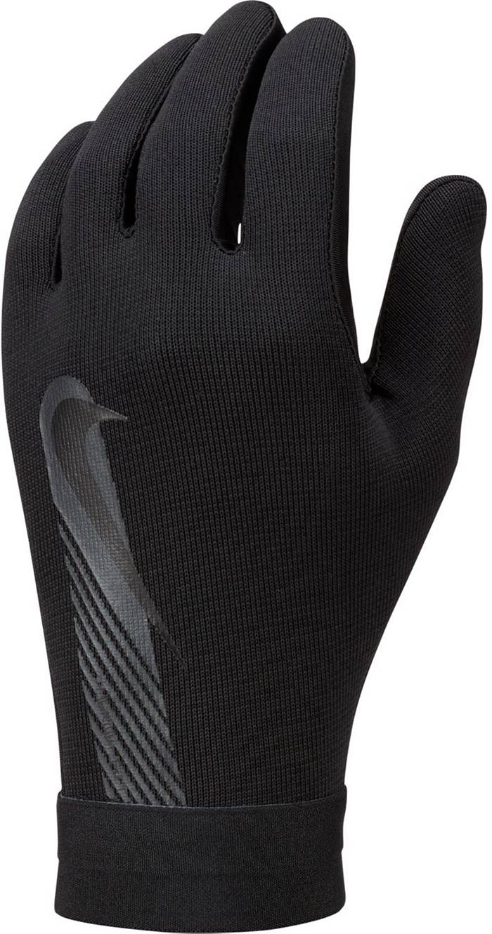 Nike Mens Thermal Therma Fit Fabric Touch Screen Capability Gloves (Medium, Black)