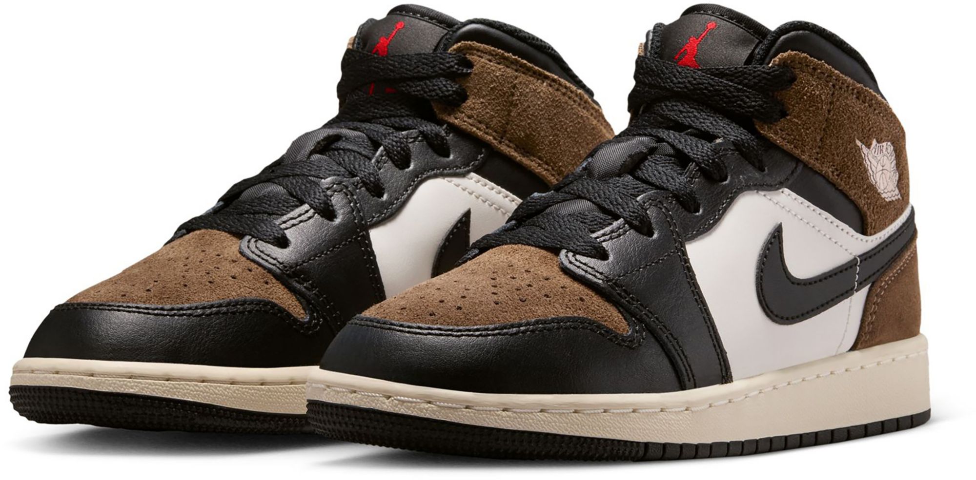 Air Jordan 1 Kids' Grade School Mid Shoes product image