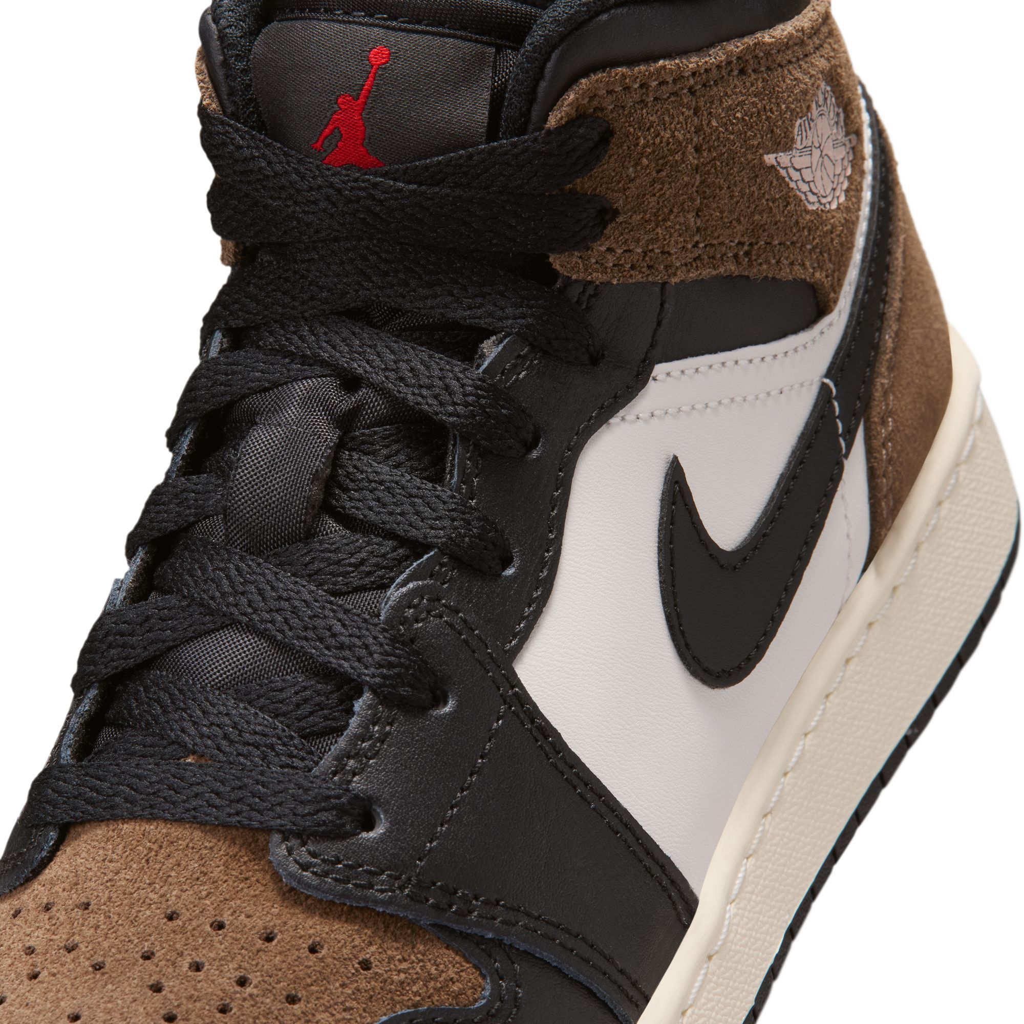 Air Jordan 1 Kids' Grade School Mid Shoes product image