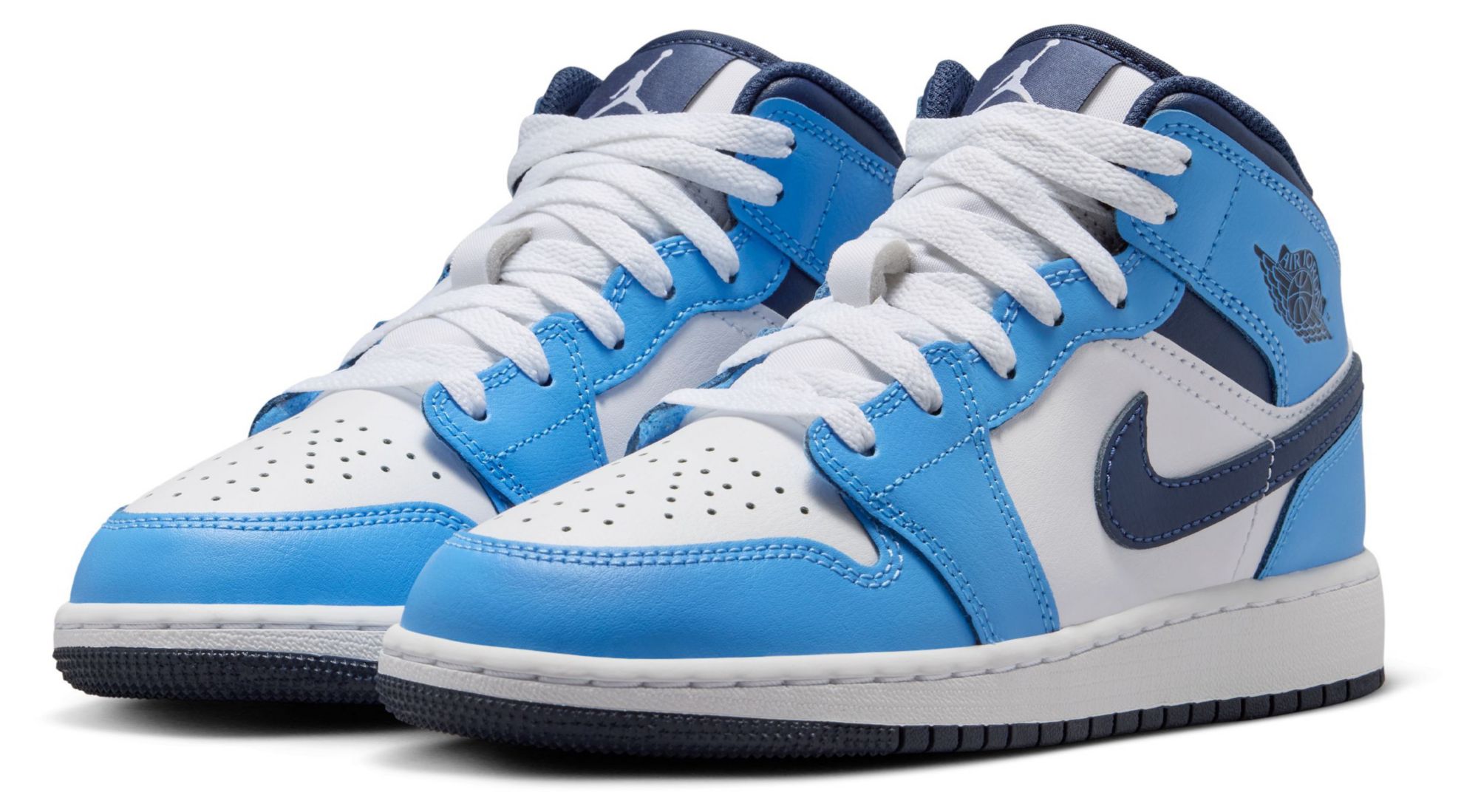Jordan Kids' Grade School Air Jordan 1 Mid Basketball Shoes product image