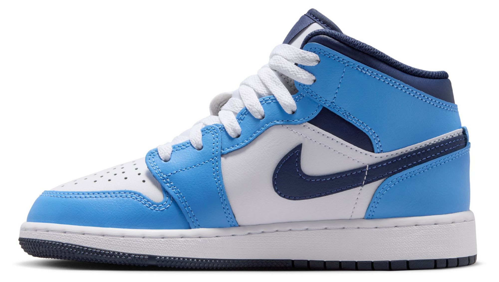 Jordan Kids' Grade School Air Jordan 1 Mid Basketball Shoes product image