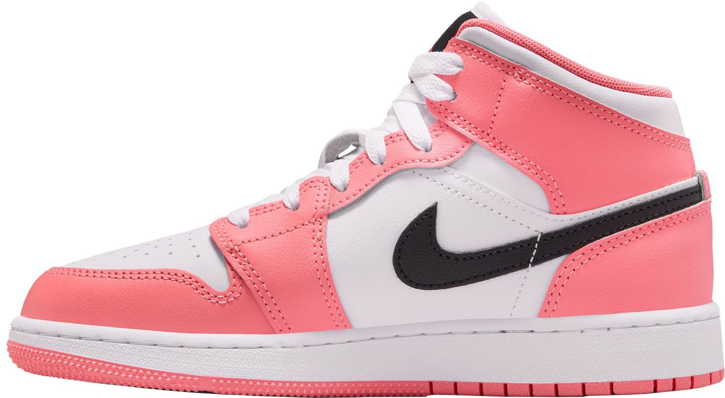 Jordan Kids' Grade School Air Jordan 1 Mid Basketball Shoes product image