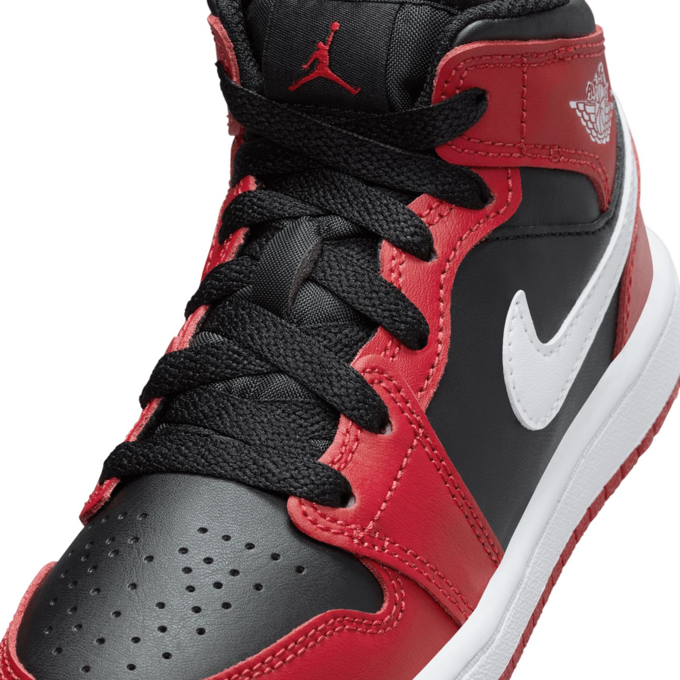 Red black white air jordans online