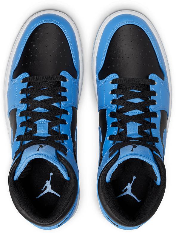Air Jordan 1 Mid 'University Blue' Shoes | Dick's Sporting Goods Air Jordan 1 Mid 'University Blue' Shoes | Dick's Sporting Goods