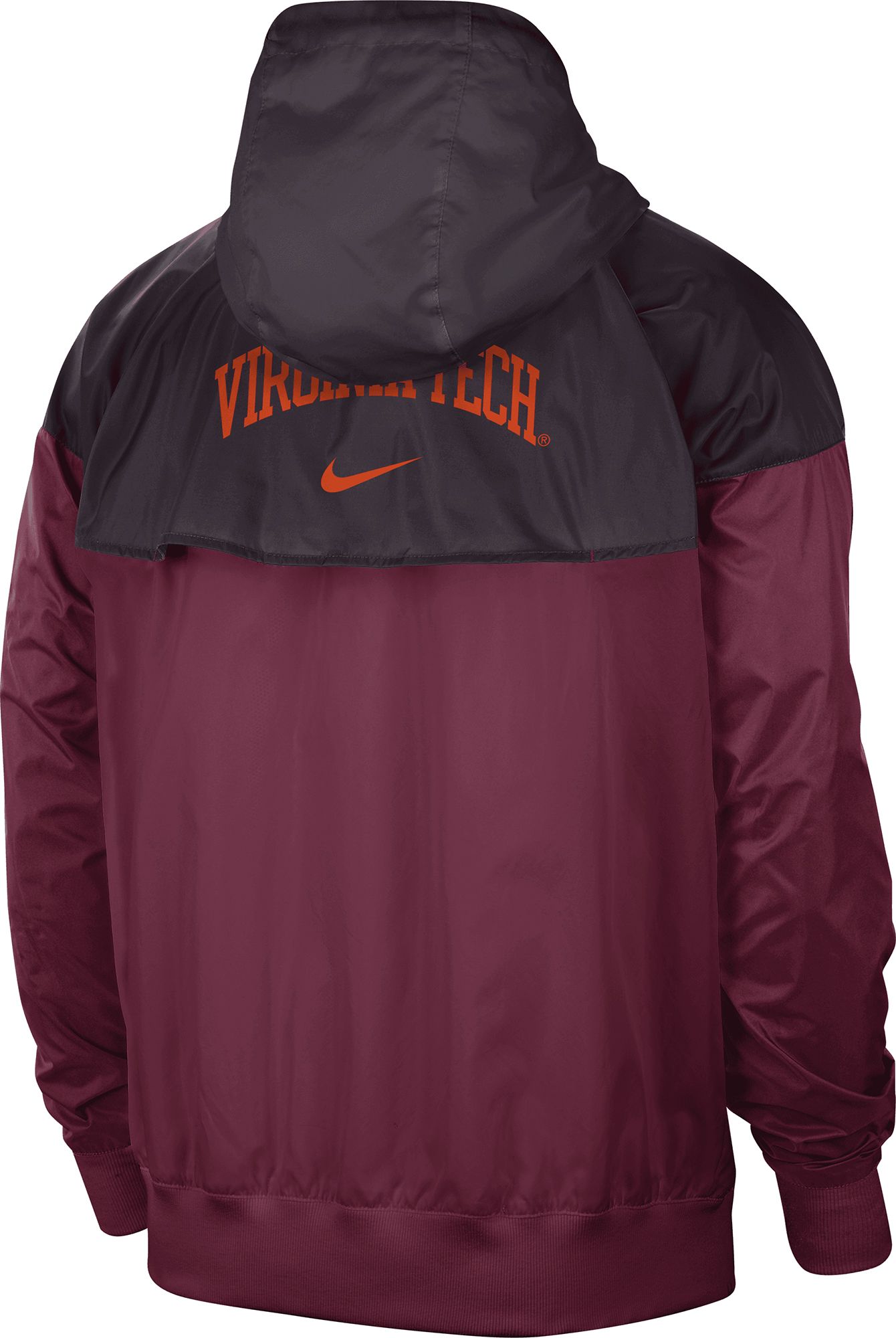 Nike Men's Virginia Tech Hokies Maroon Windrunner Jacket