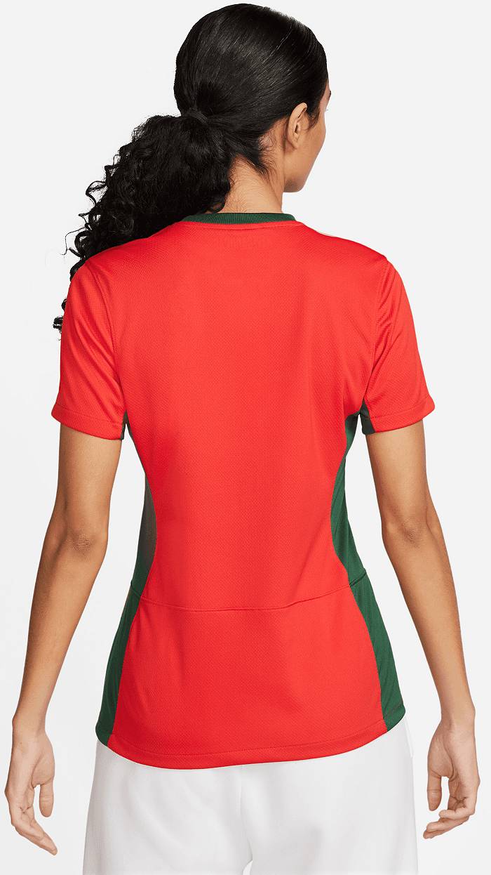 Nike Portugal 2023 Home Replica Jersey, Men's, Small, Red