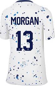 Nike Youth USWNT 2023 Alex Morgan #13 Home Replica Jersey product image