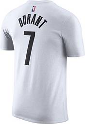 Nike Men's Brooklyn Nets Kevin Durant #7 White T-Shirt product image
