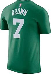 Nike Men's Boston Celtics Jaylen Brown #7 Green T-Shirt product image