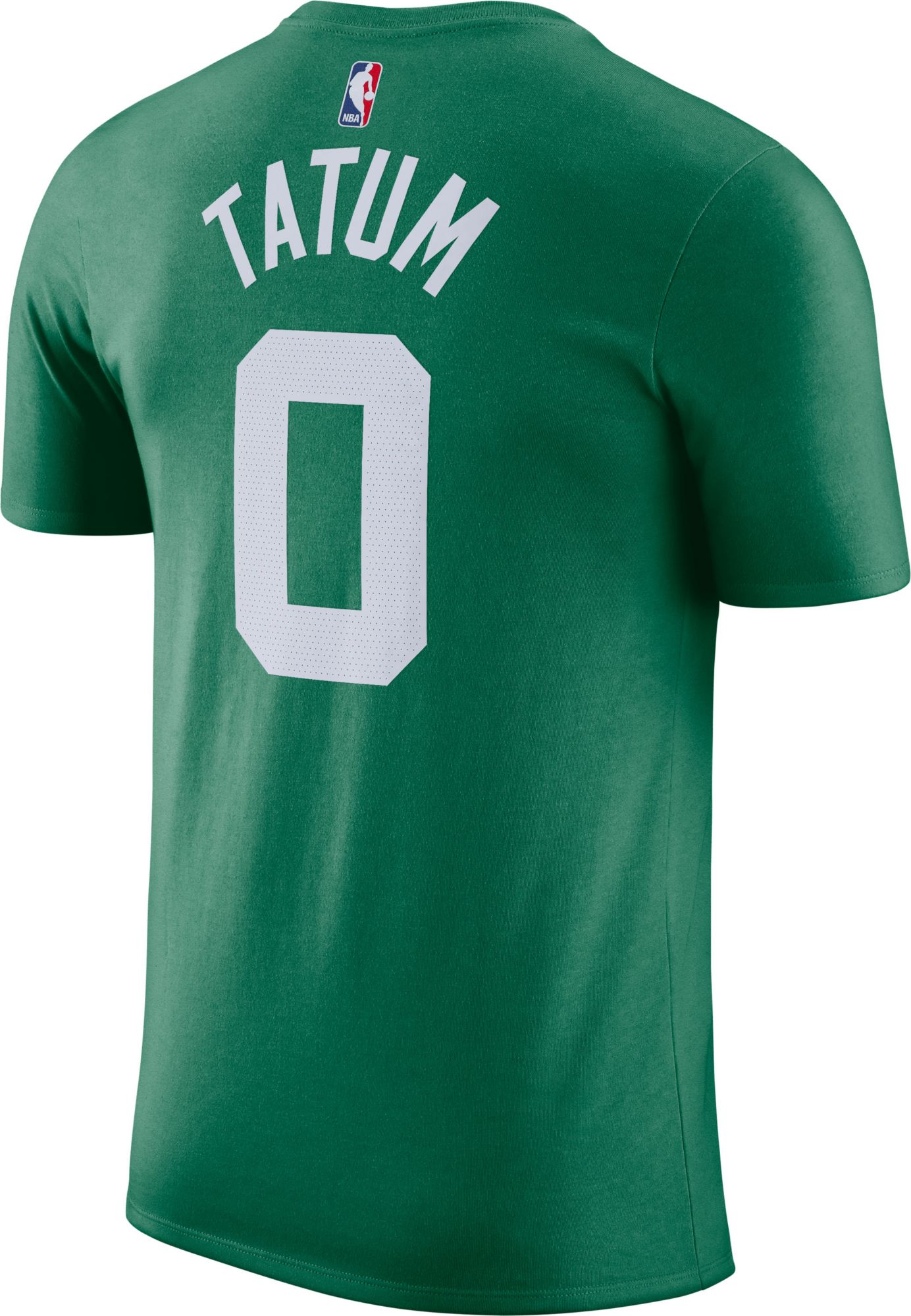 Nike Men's Boston Celtics Jayson Tatum #0 Green T-Shirt