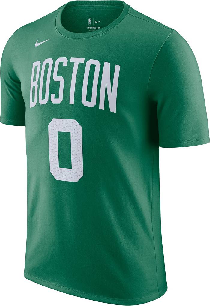 Jayson Tatum Boston Celtics Nike Youth Logo Name & Number T-Shirt – Green