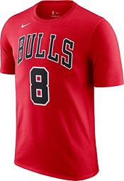 Nike Men's Chicago Bulls Zach LaVine #8 White T-Shirt