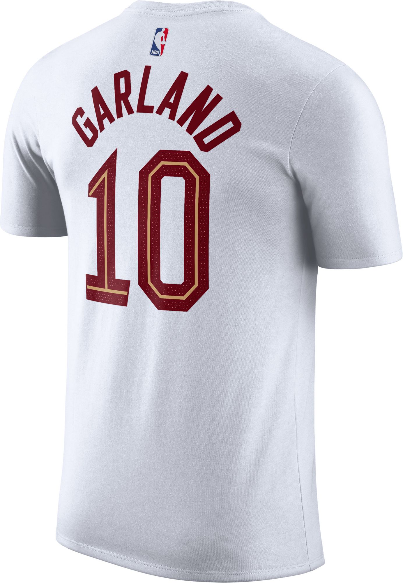 Nike Men's Cleveland Cavaliers Darius Garland #10 White T-Shirt product image