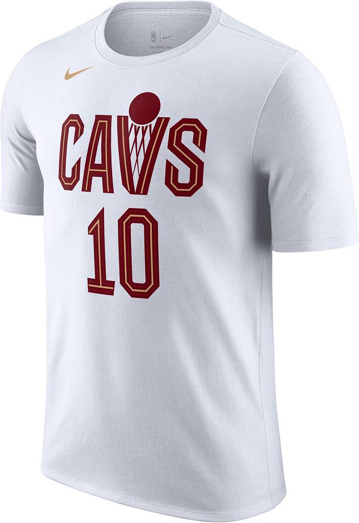 Nike Men's Cleveland Cavaliers Darius Garland #10 White T-Shirt