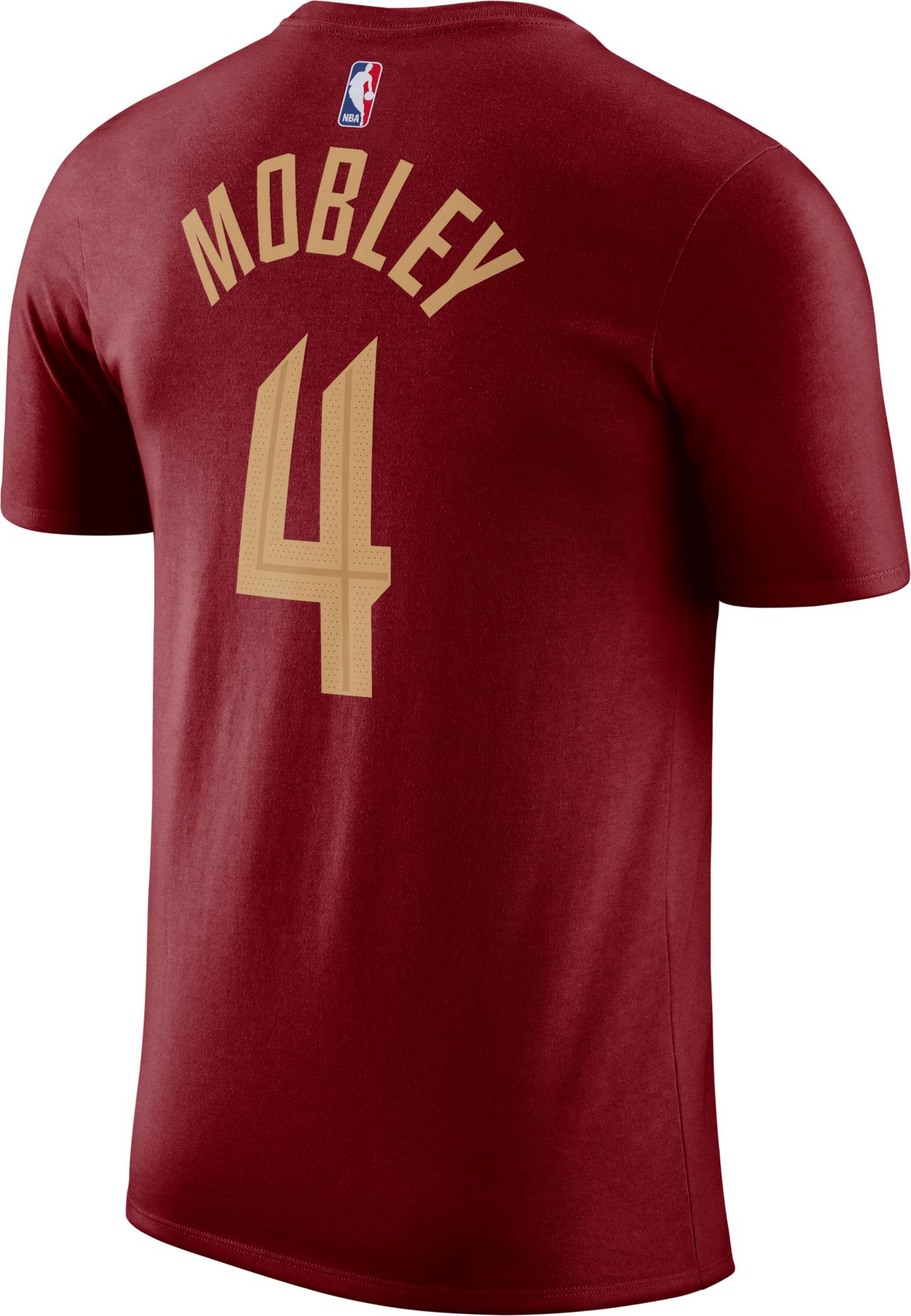 Nike Men's Cleveland Cavaliers Evan Mobley #4 Red T-Shirt product image