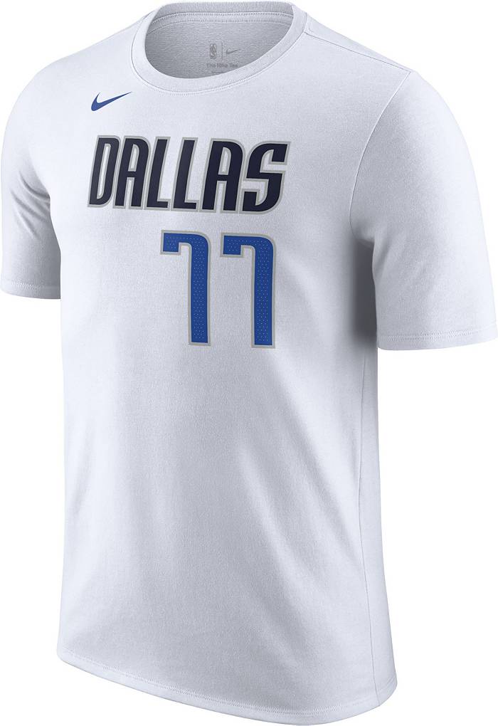 Nike Men's Dallas Mavericks Luka Doncic #77 Royal Dri-FIT Swingman Jersey