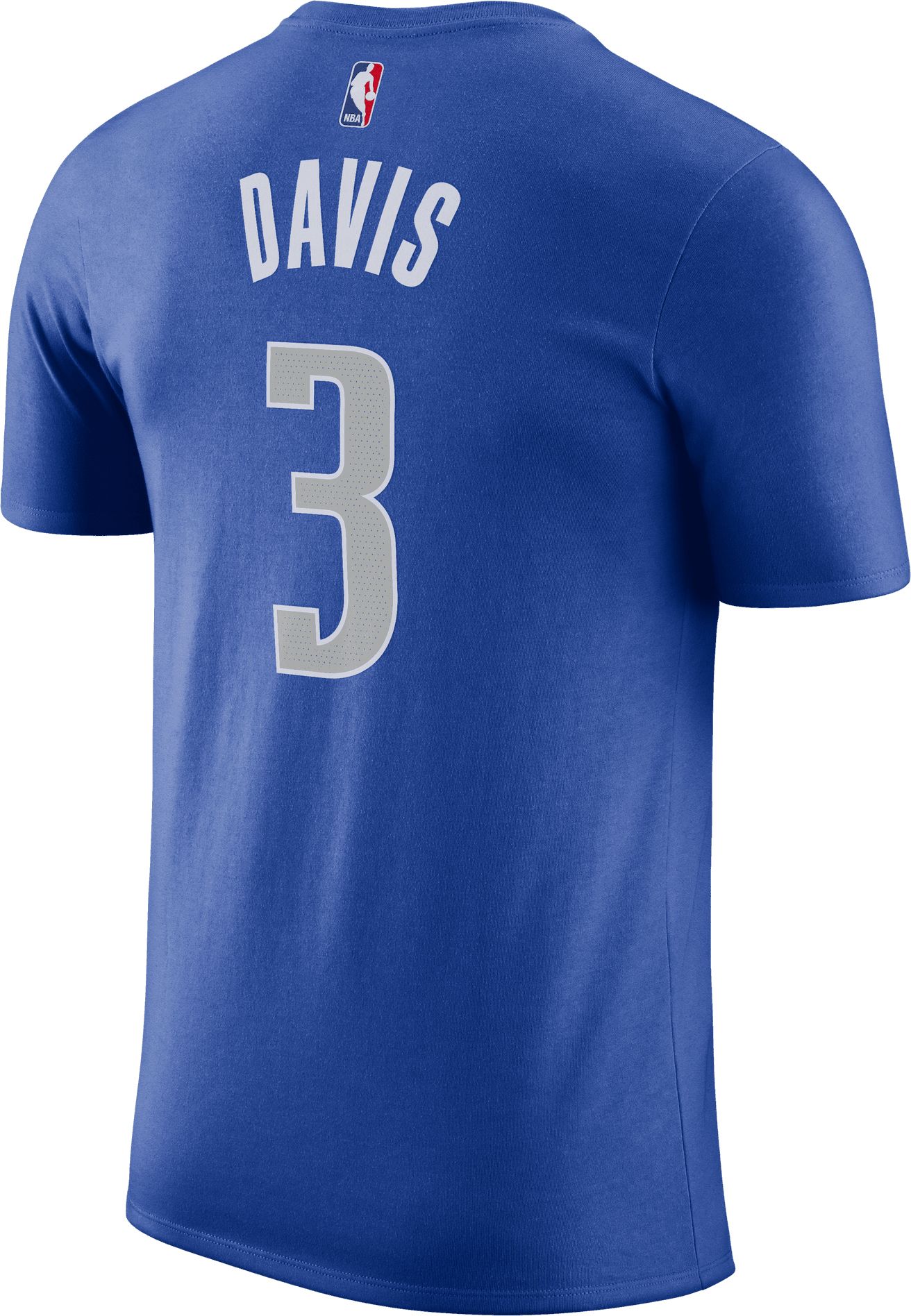 Nike Adult Dallas Mavericks Anthony Davis #3 Blue Icon T-Shirt product image