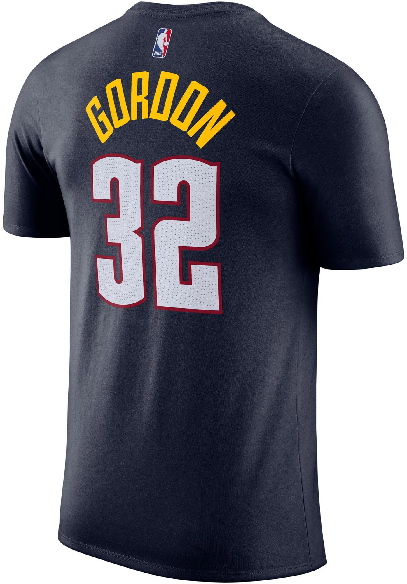 Nike Men's Denver Nuggets Aaron Gordon #32 Navy T-Shirt product image