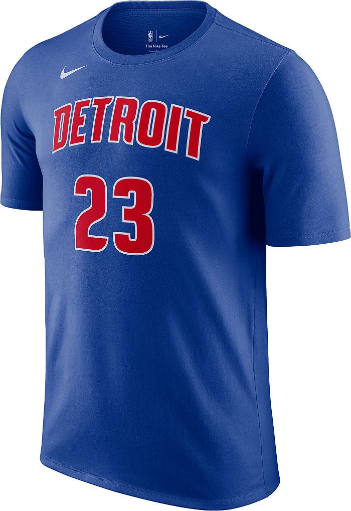Fanatics Authentic Jaden Ivey Detroit Pistons Player-Worn Blue Paris Long Sleeve Shirt from The 2022-23 NBA Season