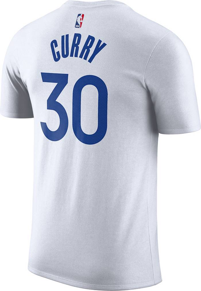 Men's Golden State Warriors Stephen Curry Nike Royal Classic Edition  Warriors Origins Player Name & Number