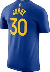 Nike Men's Golden State Warriors Stephen Curry #30 Blue T-Shirt product image