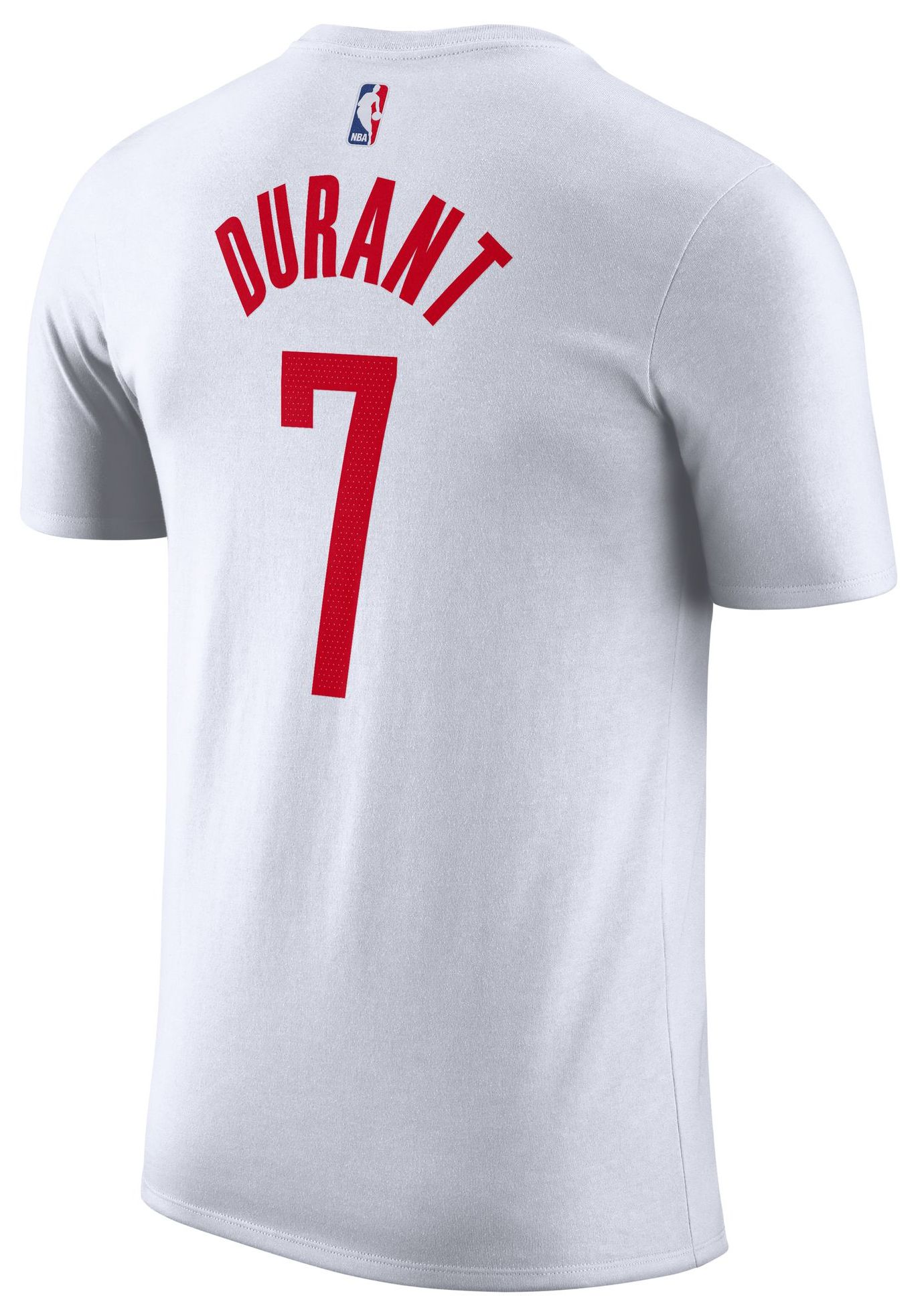 Nike Men's Houston Rockets Kevin Durant #7 White Association T-Shirt product image