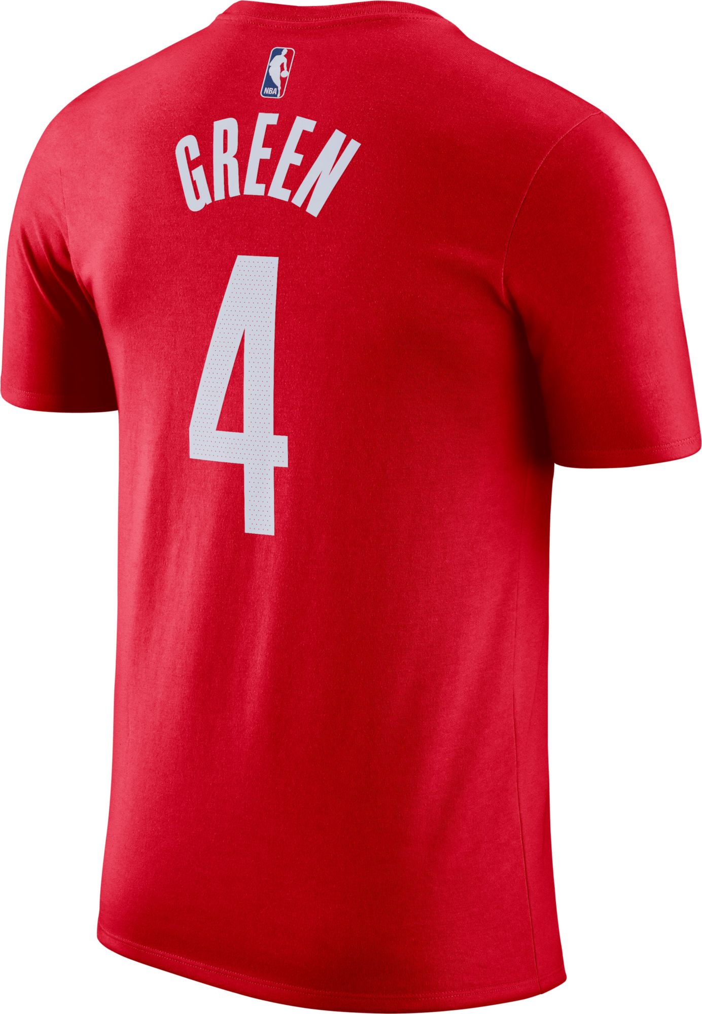 Nike Men's Houston Rockets Jalen Green #4 Red T-Shirt product image