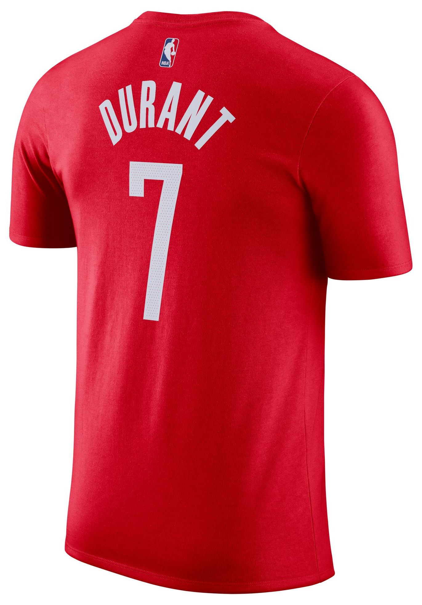 Nike Men's Houston Rockets Kevin Durant #7 Red Icon T-Shirt product image