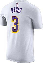 Nike Men's Los Angeles Lakers Anthony Davis #3 White T-Shirt product image