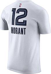 Nike Men's Memphis Grizzlies Ja Morant #12 White T-Shirt product image