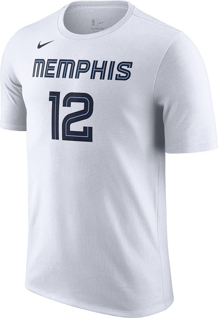 Nike Men's Memphis Grizzlies Ja Morant #12 White Dri-FIT Swingman