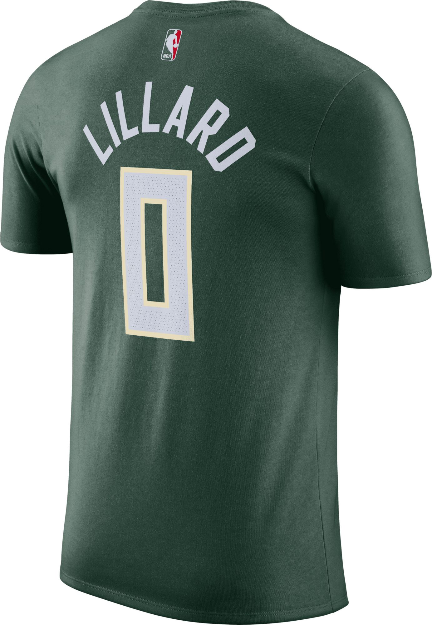 Nike Men's Milwaukee Bucks Damian Lillard #0 Icon T-Shirt product image