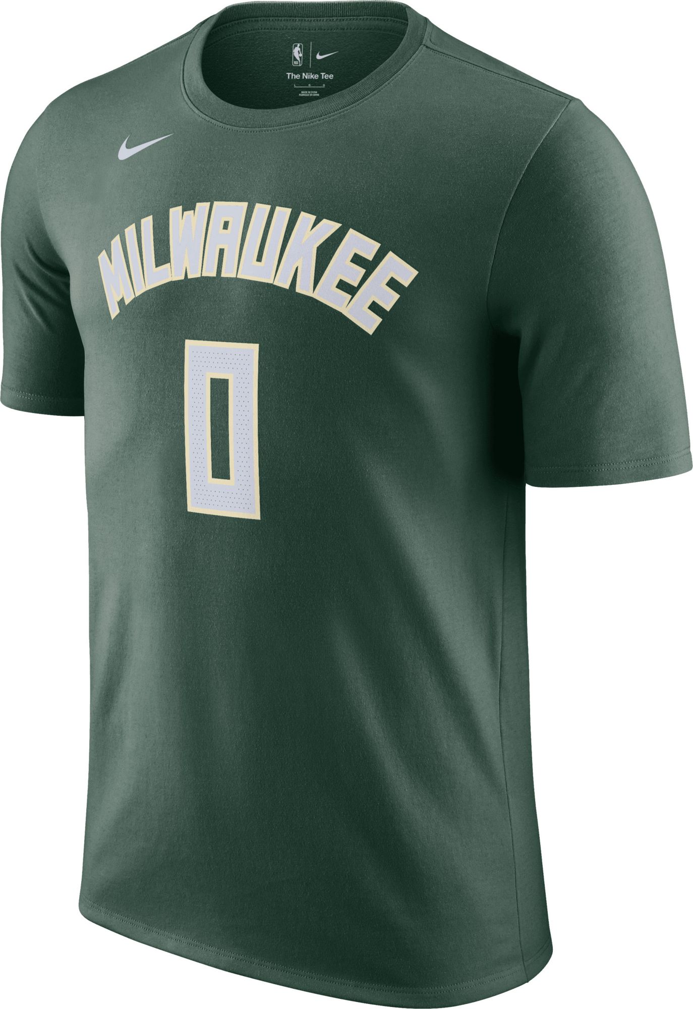 Nike Men's Milwaukee Bucks Damian Lillard #0 Icon T-Shirt product image