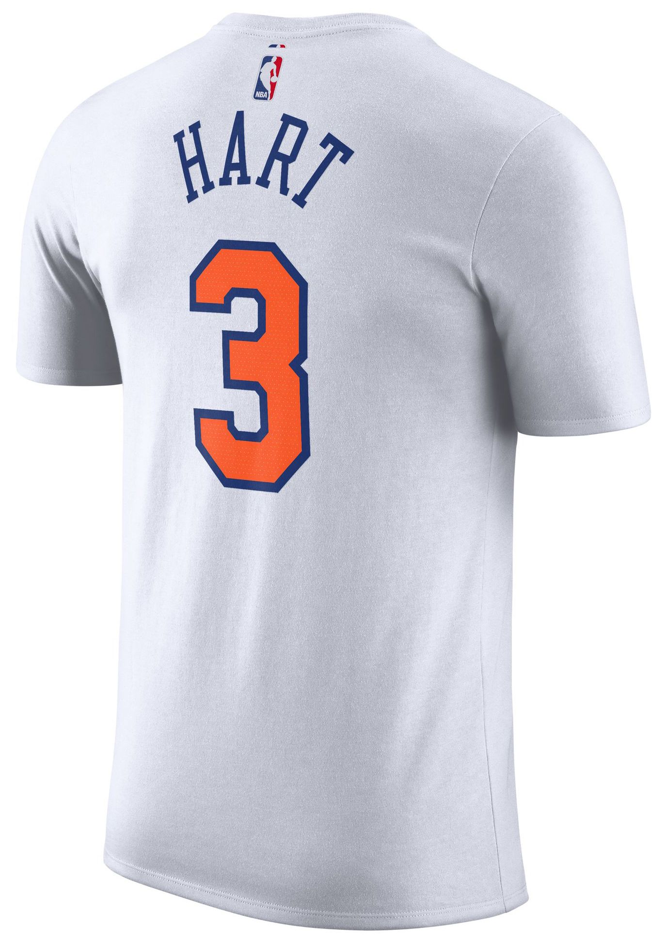 Nike Adult New York Knicks Josh Hart #3 White T-Shirt product image