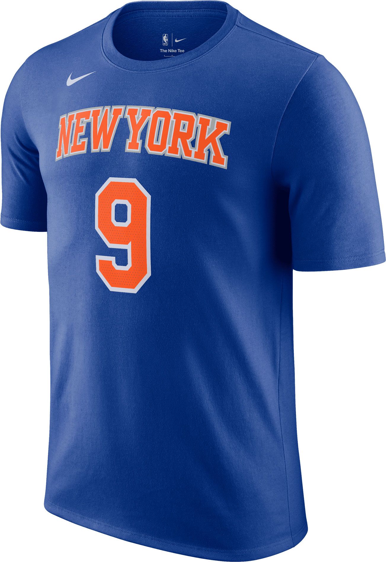 Dick's Sporting Goods Nike Men's New York Knicks RJ Barrett #9 Blue T-Shirt