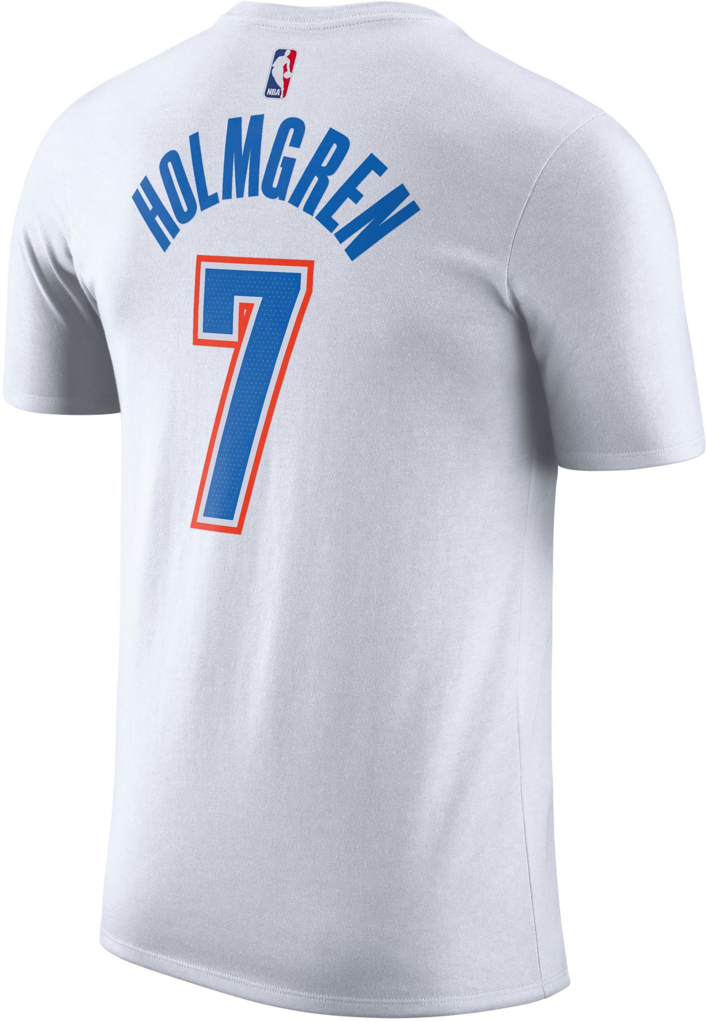 Nike Men's Oklahoma City Thunder Chet Holmgren #7 Association T-Shirt product image