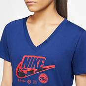 Nike Women's Philadelphia 76ers Blue Dri-Fit T-Shirt product image