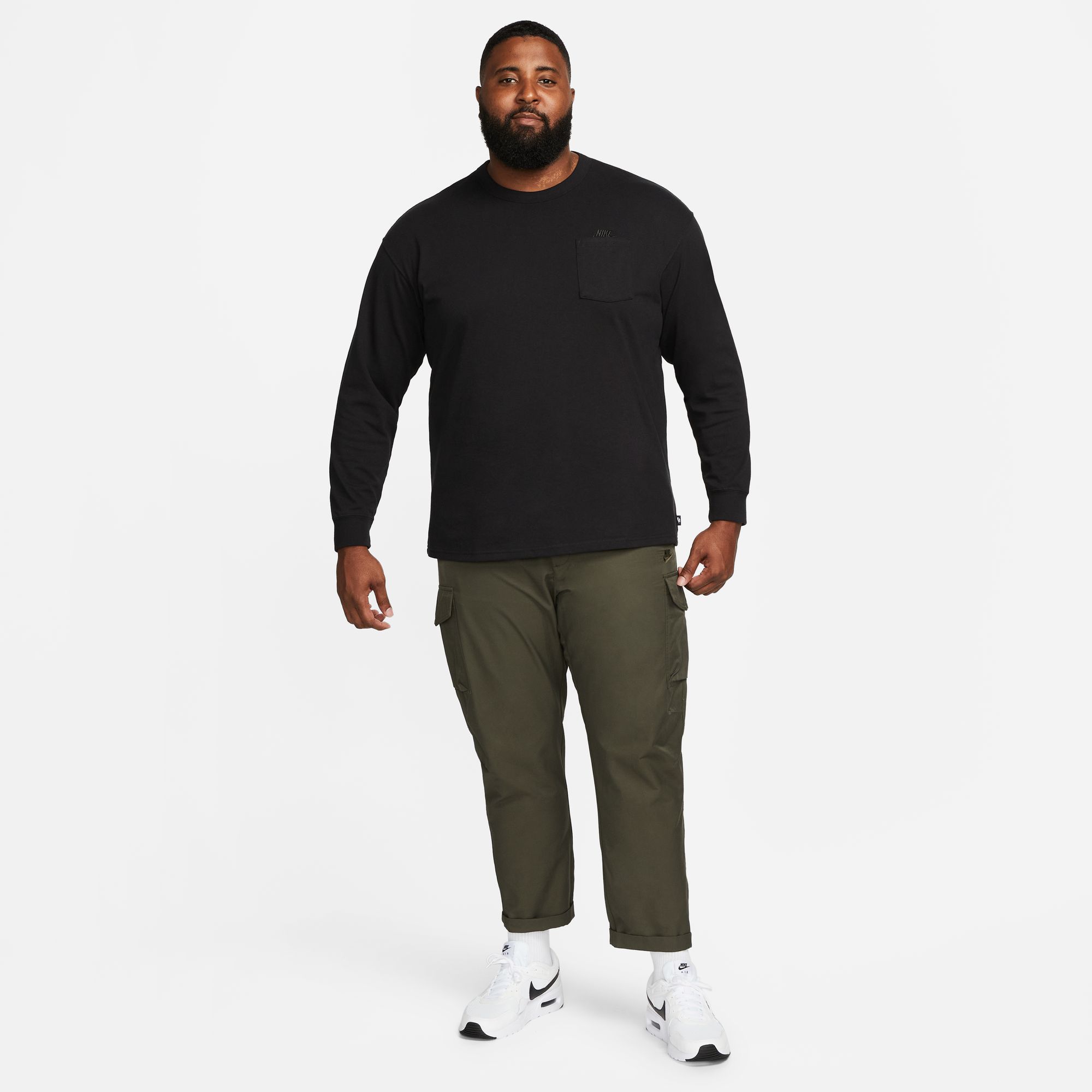 Nike Sportswear Premium Essentials Men's Long-Sleeve Pocket T-Shirt product image