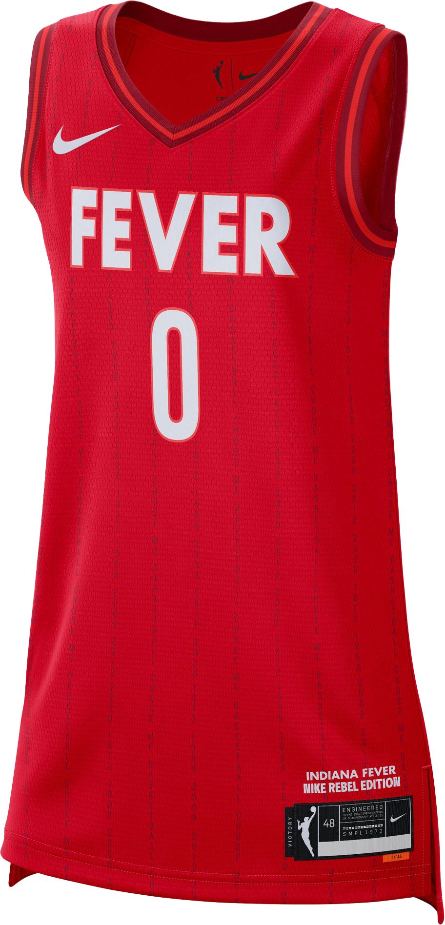 Nike Women's Indiana Fever Red Kelsey Mitchell #0 Rebel Jersey