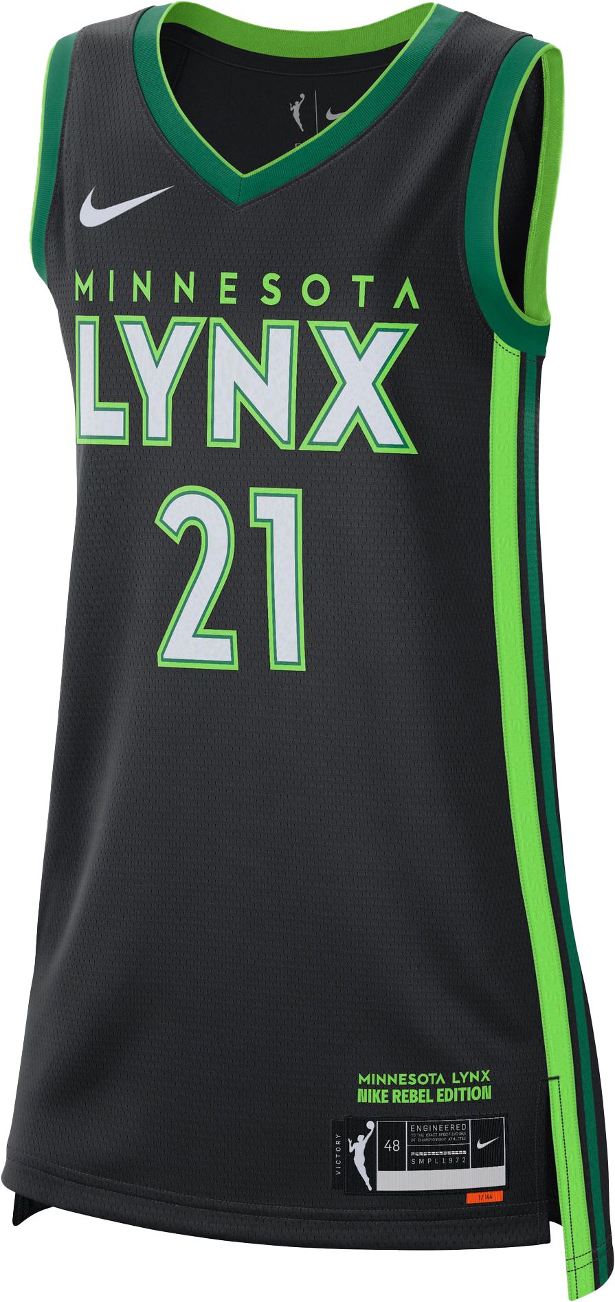 Nike Adult Minnesota Lynx Kayla McBride #21 Rebel Jersey product image
