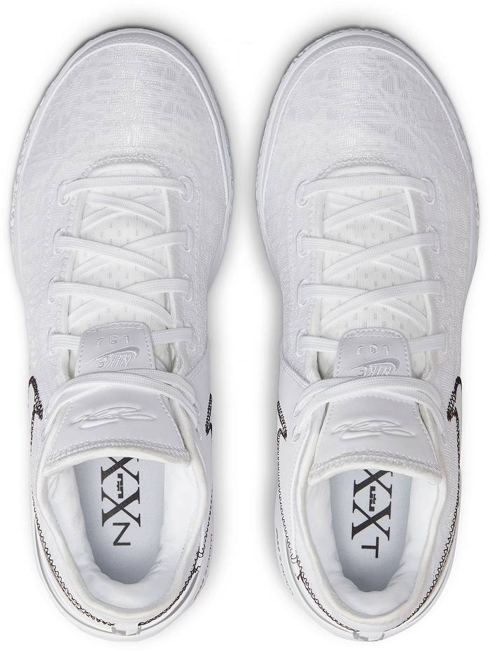 White Basketball Shoes.