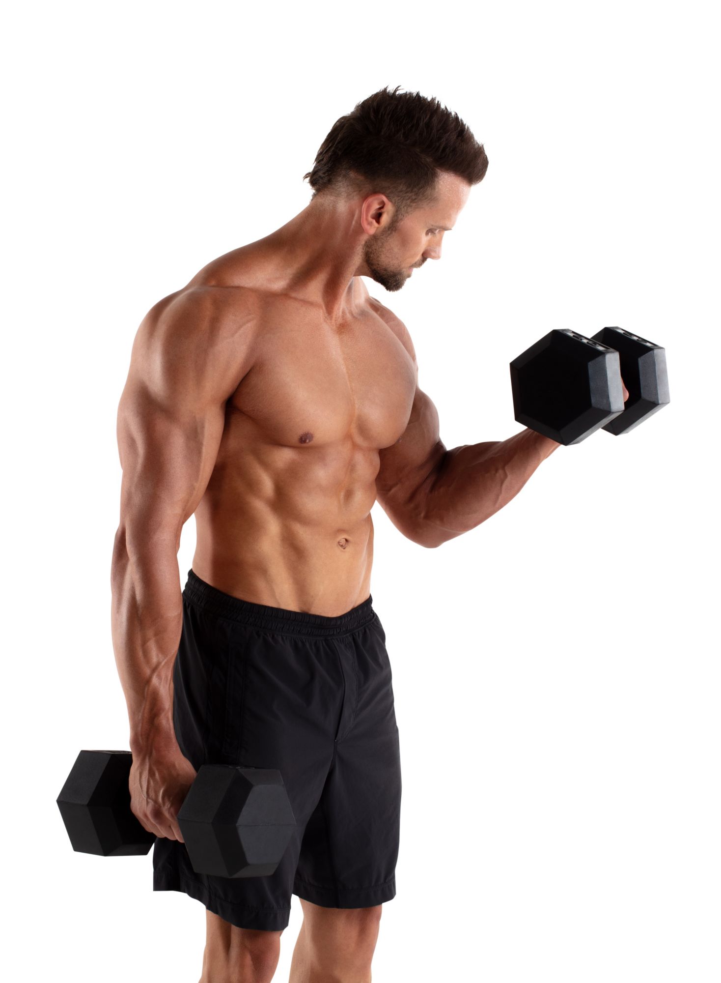 Weider Rubber Hex Dumbbell – Single product image