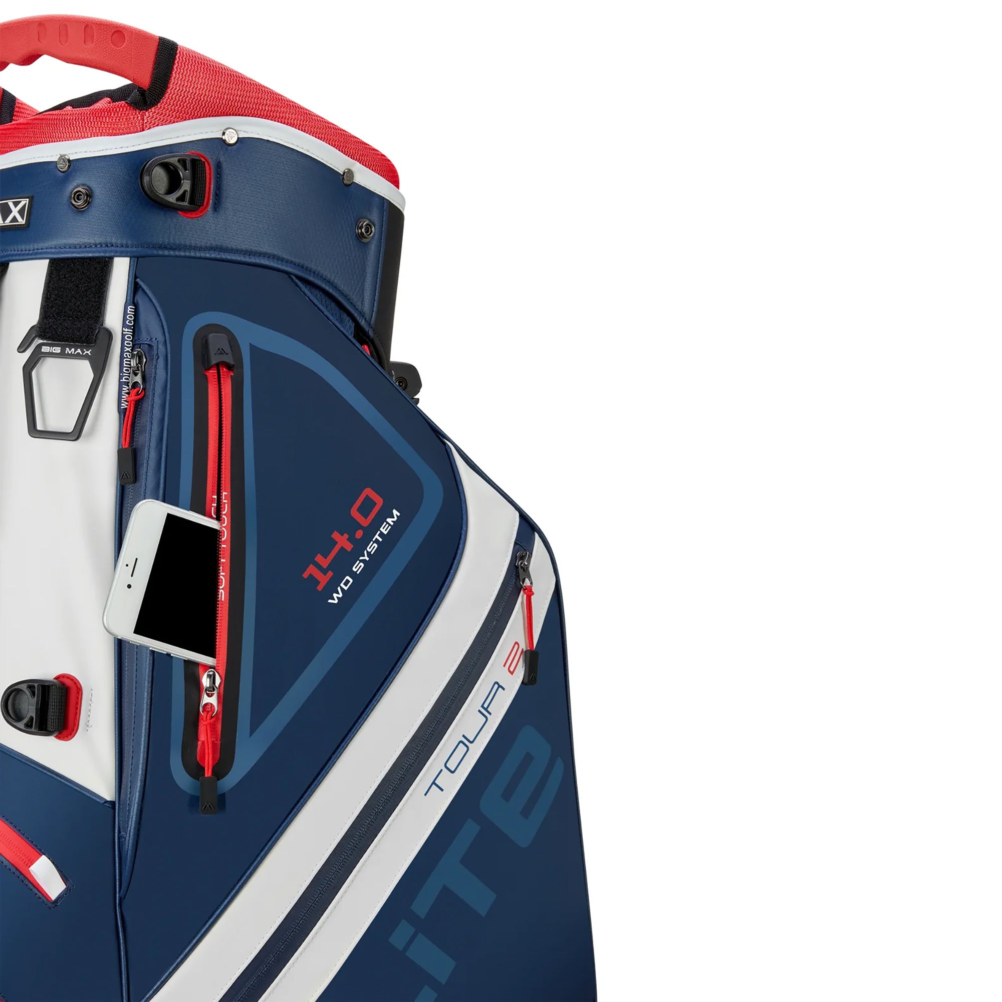 BIG MAX Dri Lite Hybrid Tour 2 Stand Bag product image