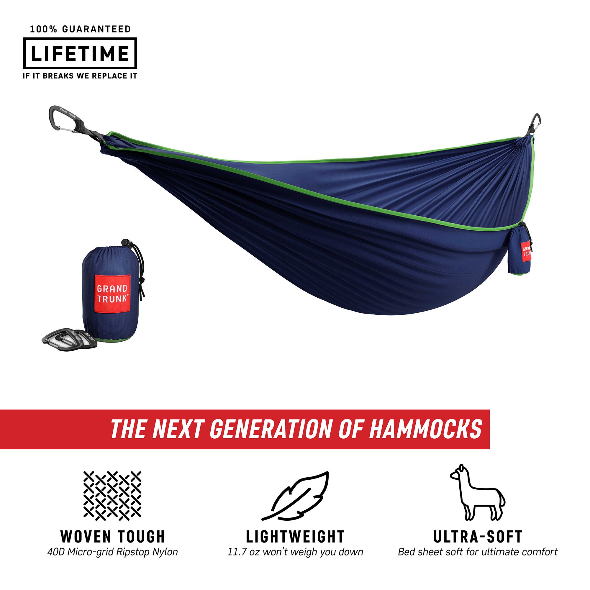 Grand Trunk TrunkTech Single Hammock product image