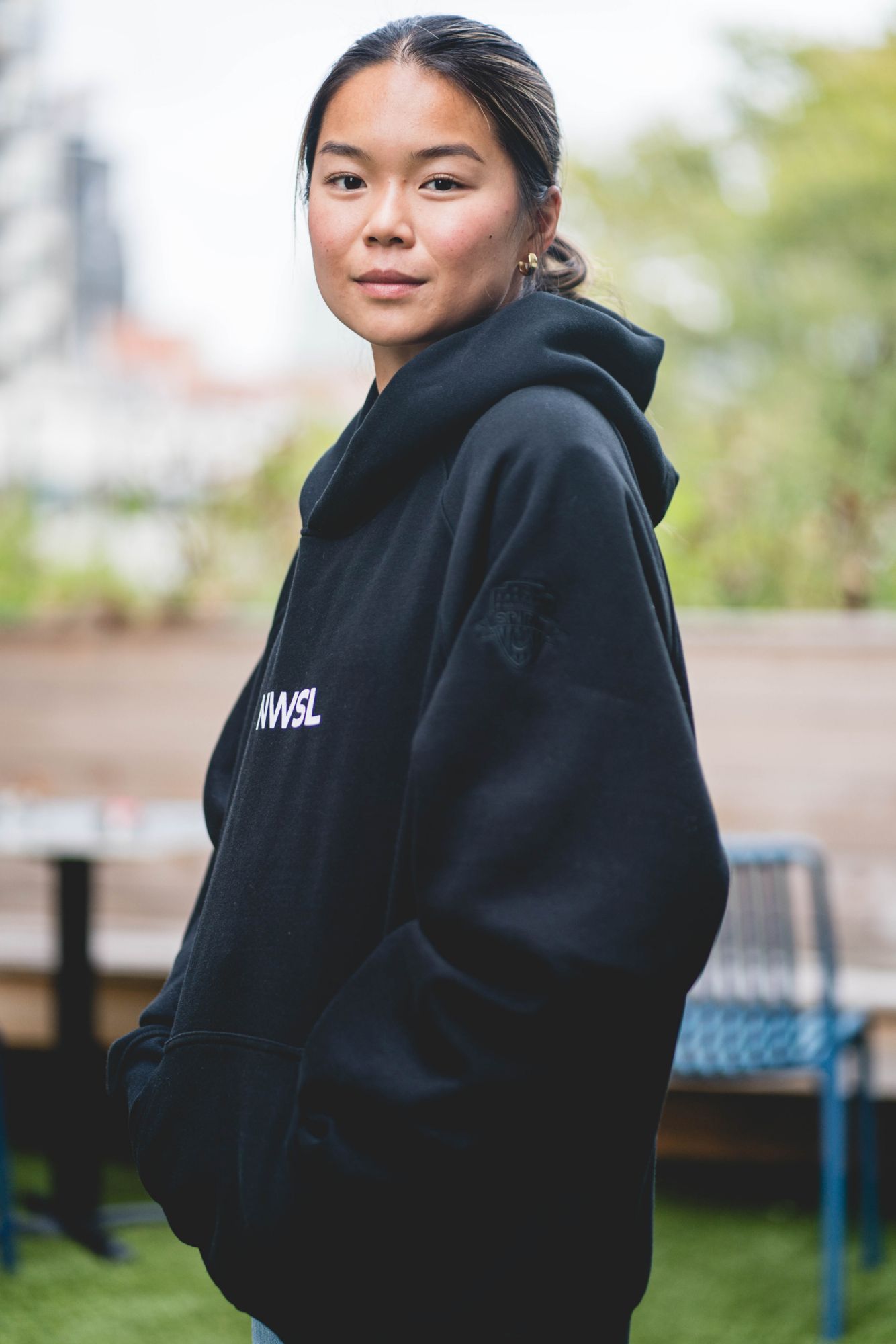 Sport Design Sweden Adult Washington Spirit 2024 NWSL League Black Pullover Hoodie product image