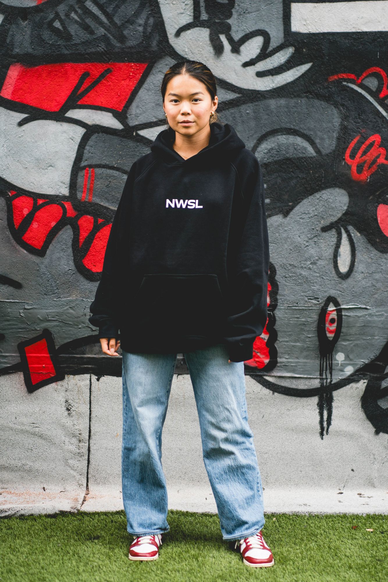 Sport Design Sweden Adult Washington Spirit 2024 NWSL League Black Pullover Hoodie product image